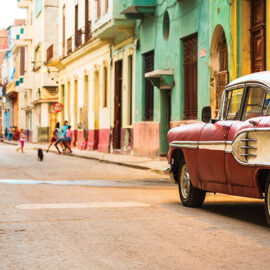 Main_Havana_Car Havana Street with Car