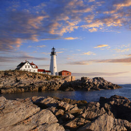 Portland Lighthouse Morning
