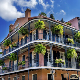 Old Building French Quarter Dumaine Street New Orleans Louisiana