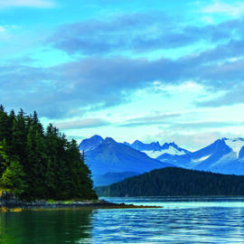 Alaskan Snowcapped Mountains
