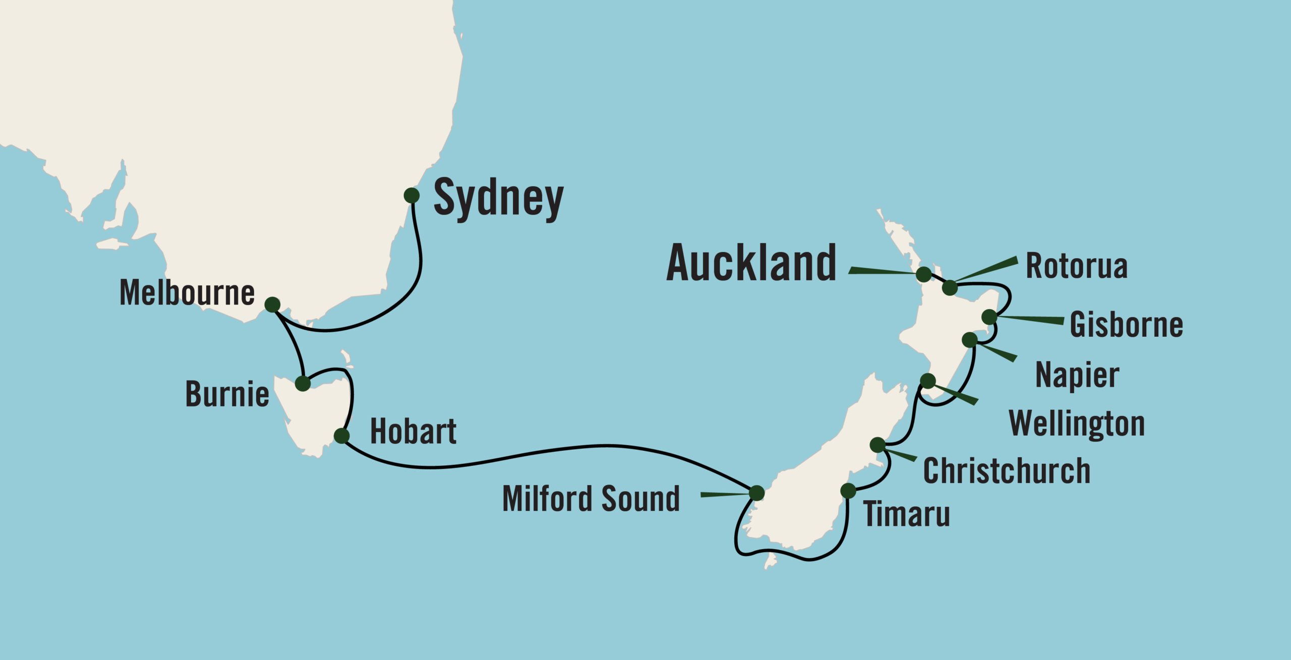 Great Southern Lands of Australia &amp; New Zealand 2/10/2025-2/24 